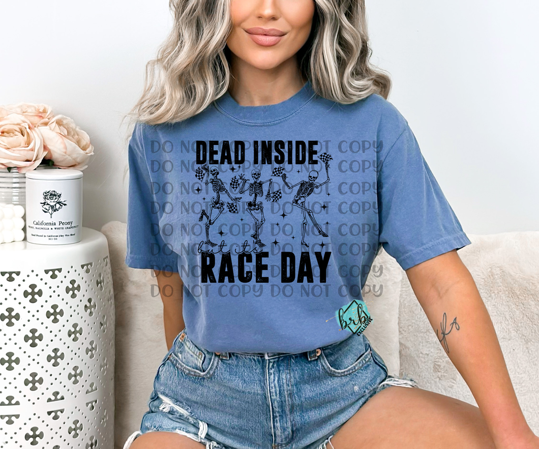 Dead Inside, But It's Raceday, Dancing Skeletons