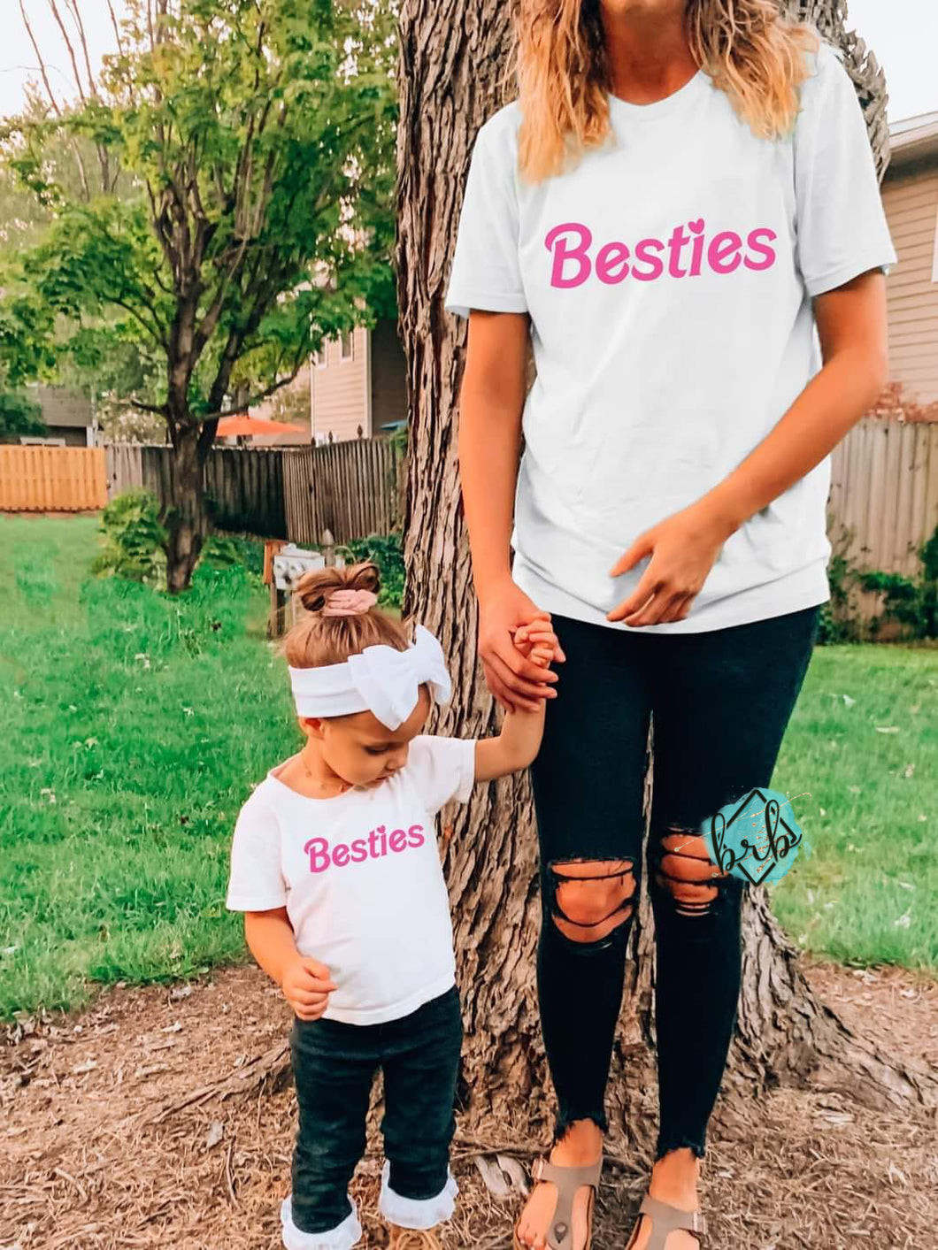 Besties, Adult, PUFF PRINT